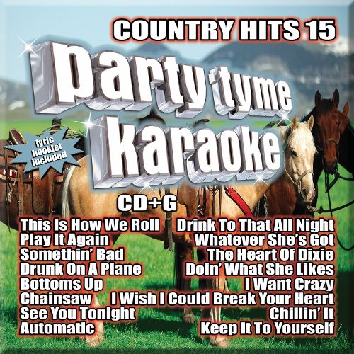  Party Tyme Karaoke: Country Hits, Vol. 15 [CD + G]