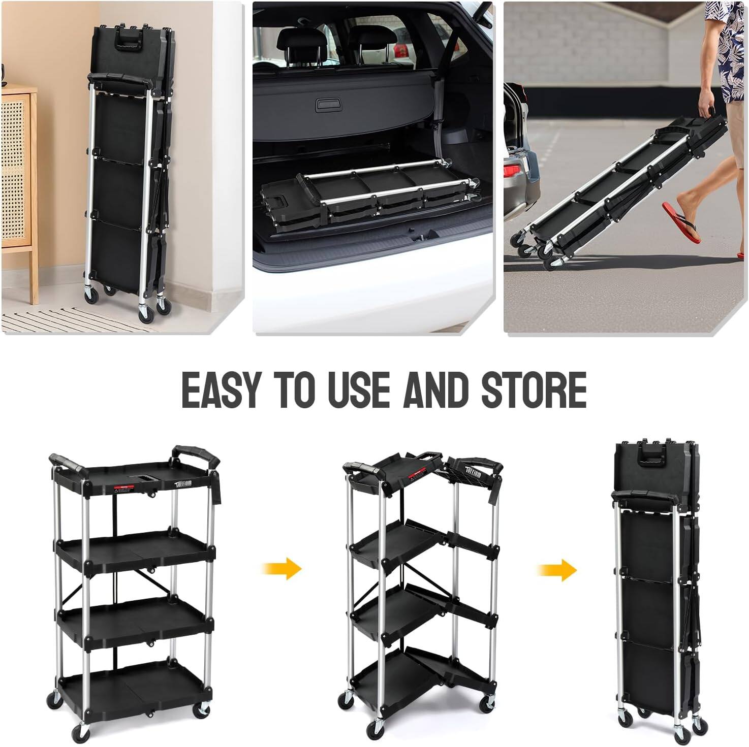 EASY TO USE AND STORE