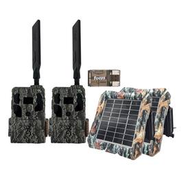 Browning - Trail Camera Wireless Pro Scout Max 46MP and Solar Power 2-Pack Bundle