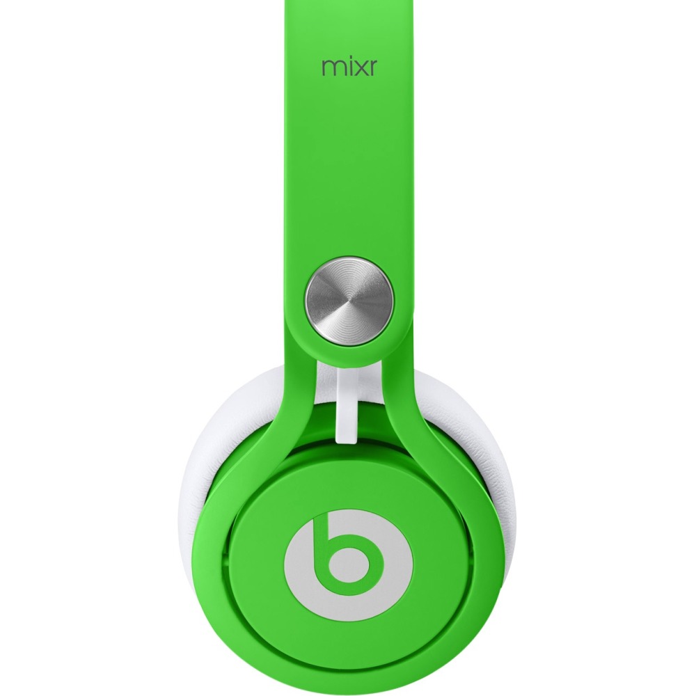 beats headphones lime green