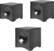 Angle Standard. Atlantic Technology - SB-Series 10" 220W Powered Subwoofer.