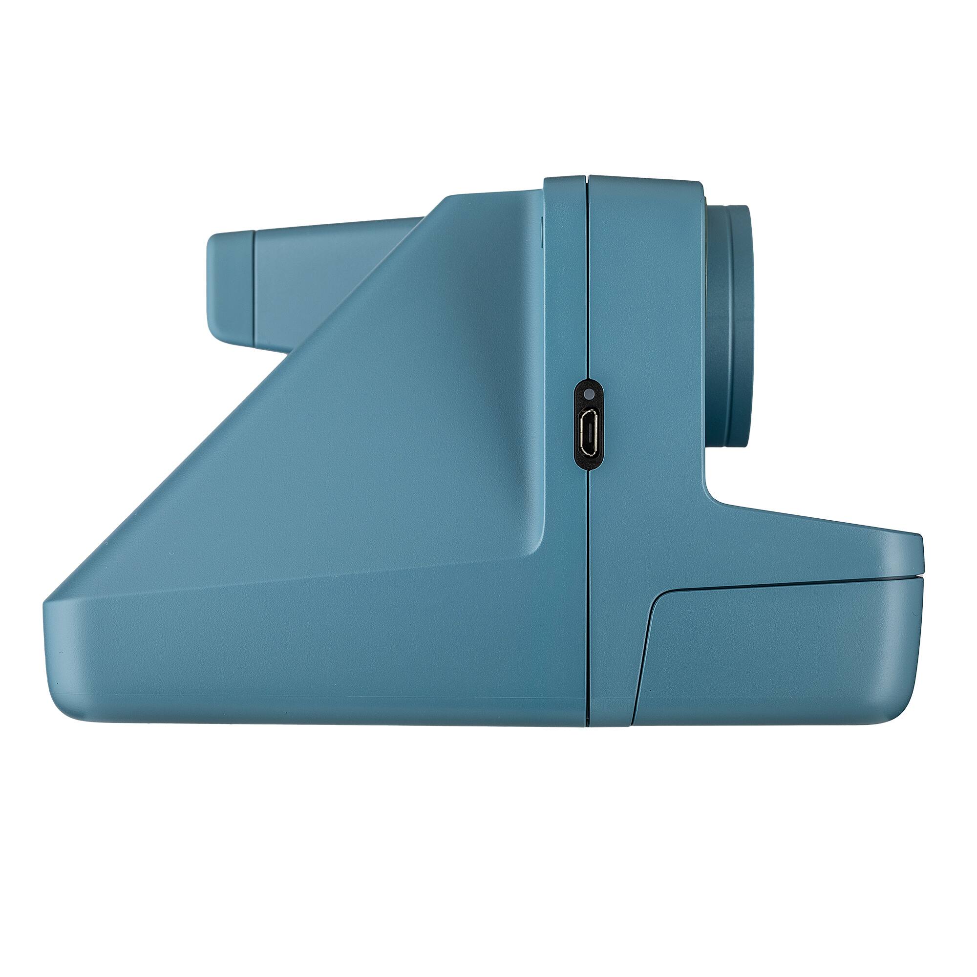 Back. Polaroid - Polaroid Now+ i-Type Instant Camera (Calm Blue) Bundle - Calm Blue.