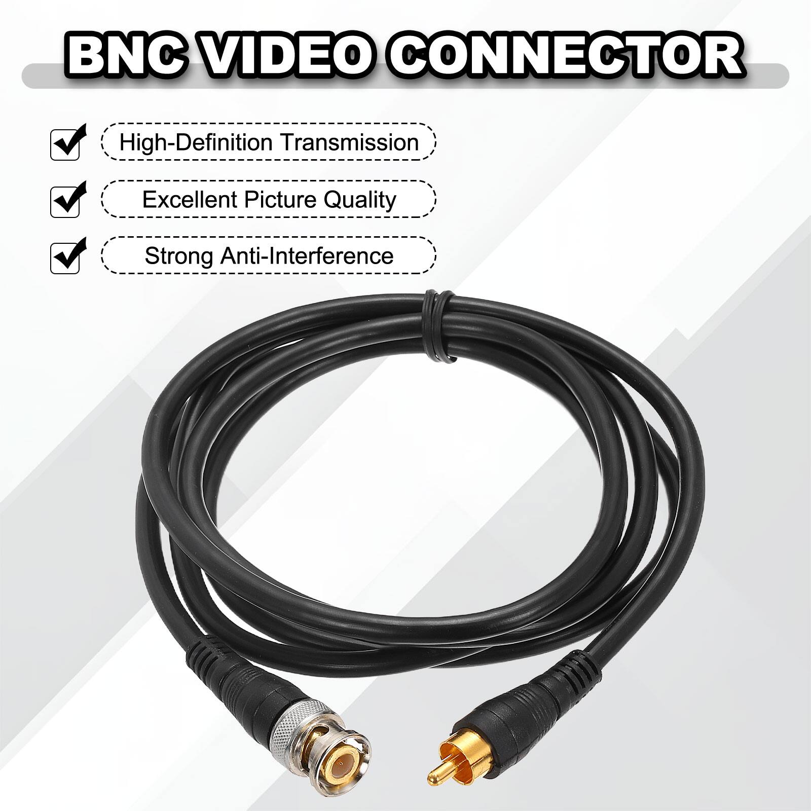 BNC VIDEO CONNECTOR

- High-Definition Transmission
- Excellent Picture Quality
- Strong Anti-Interference