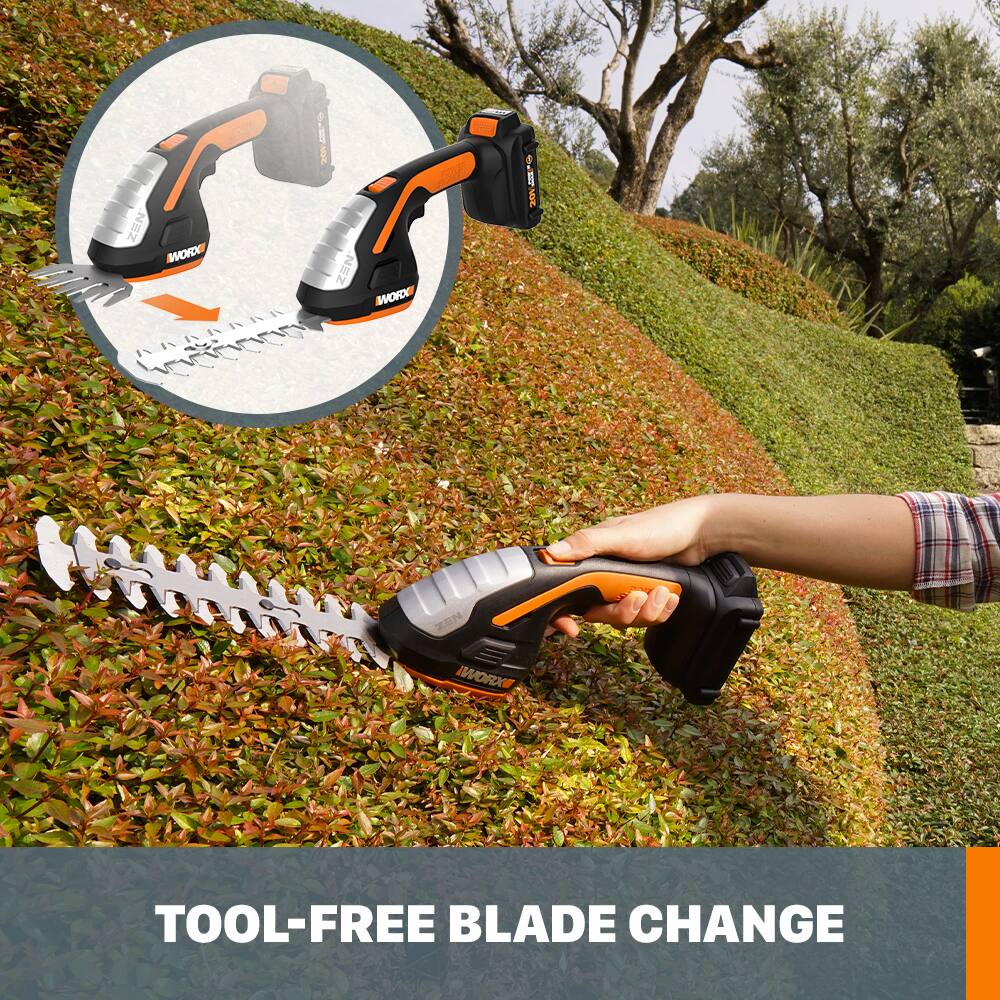 Tool-Free Blade Change