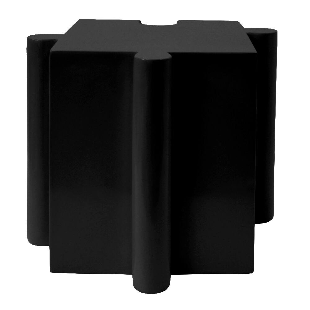 Alt View 6. Loheer - Loheer Modular Side Table Puzzle Art MGO Outdoor Table Black - Black.