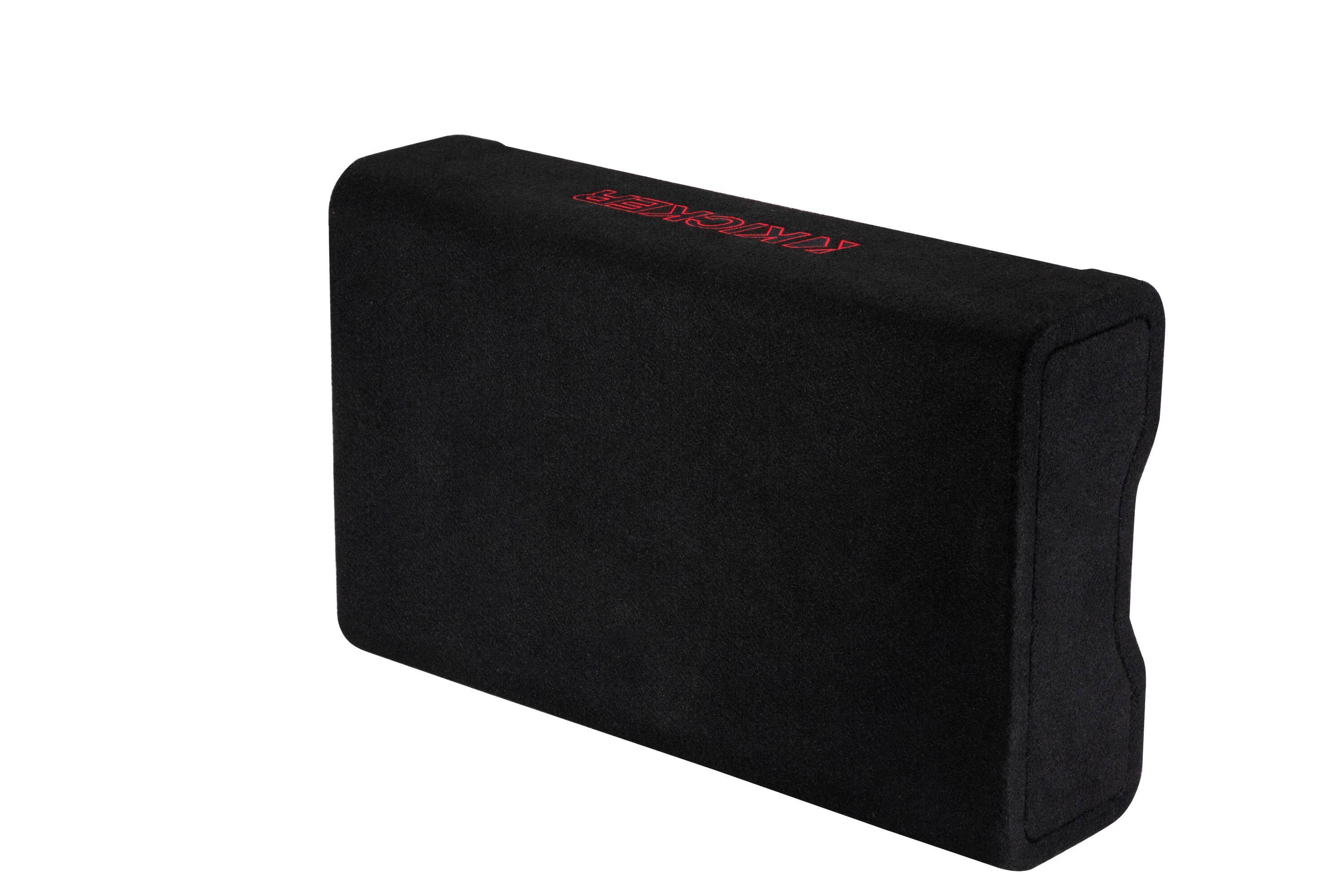 Alt View 13. KICKER - L7T 12" 2-Ohm Down-Firing Enclsure Subwoofer - Black.