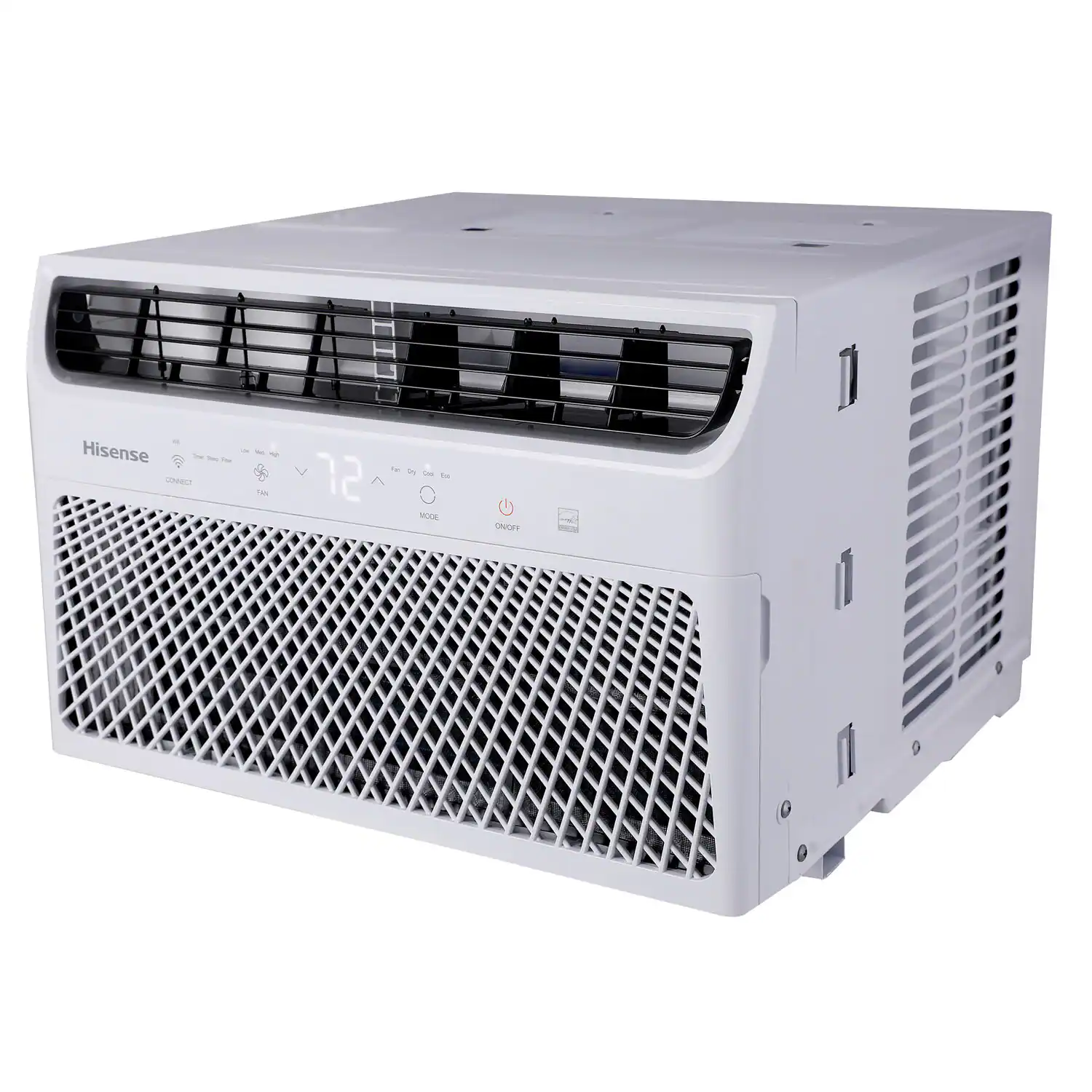 Hisense  
CONNECT  
FAN  
MODE  
ON/OFF  

12°C  

Fan Dry Cool  

Hisense