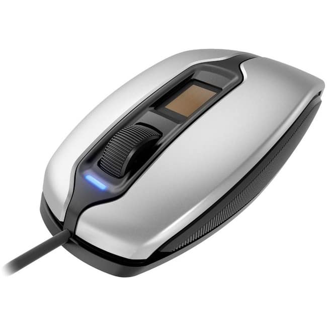 CHERRY - MC 4900 Mouse - Optical - Cable - Black, Silver - USB - 1375 dpi - Scroll Wheel - 3 Button(s) - Symmetrical - Wired - Black,Silver