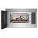 Angle. KitchenAid - 1.1 Cu. Ft. Convection Flush Built-In Over-the-Range Smart Microwave with Sensor Cooking and Air Fry Mode - Stainless Steel.