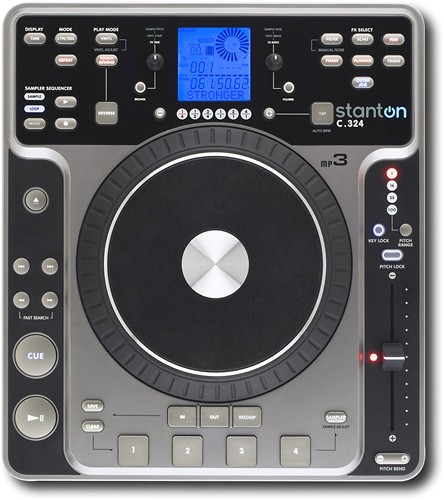 Best Buy: Stanton DJ CD Player with MP3 Playback C324-NA