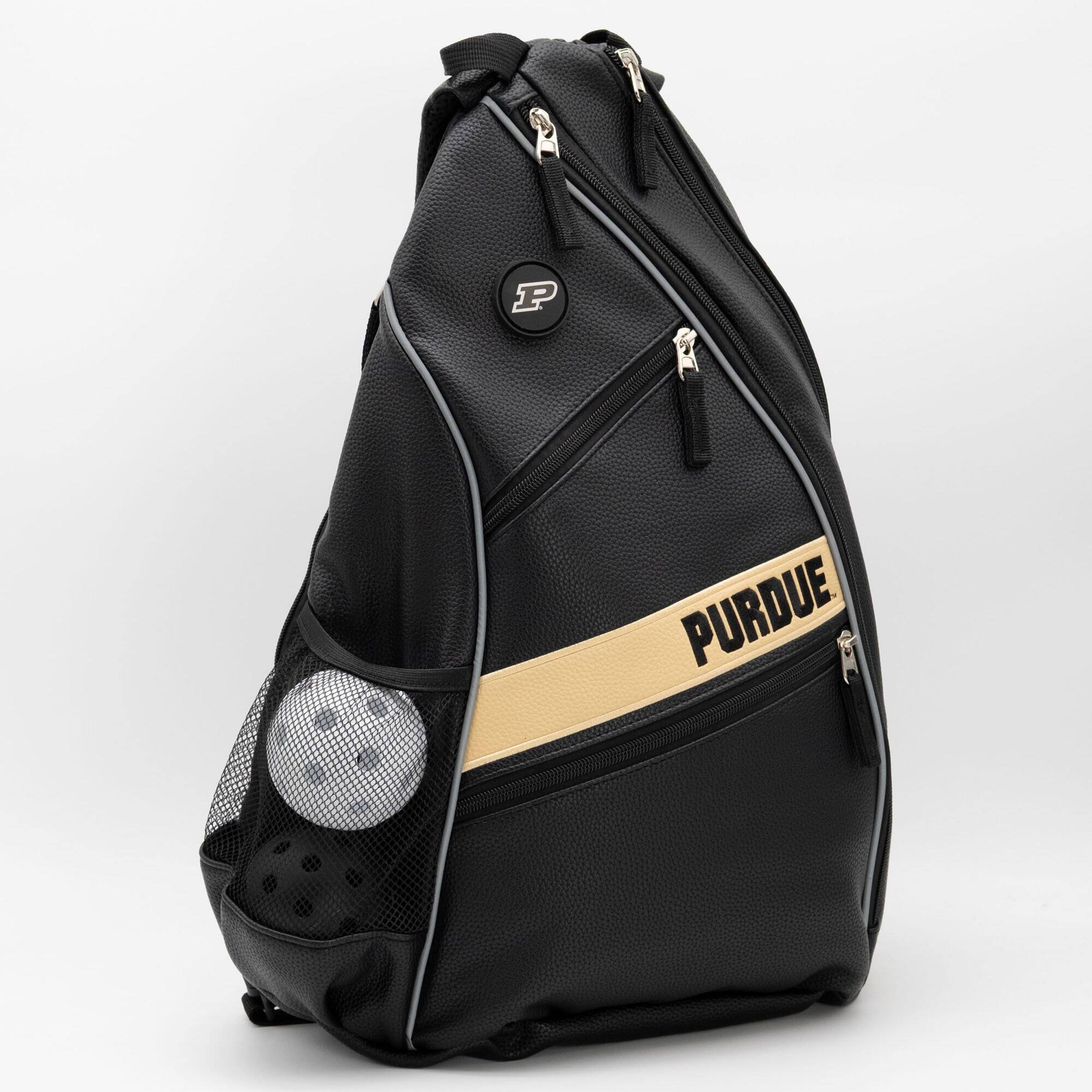 Alt View 2. Team Golf - Purdue Boilermakers Embroidered Team Pickleball Backpack - Multicolor.