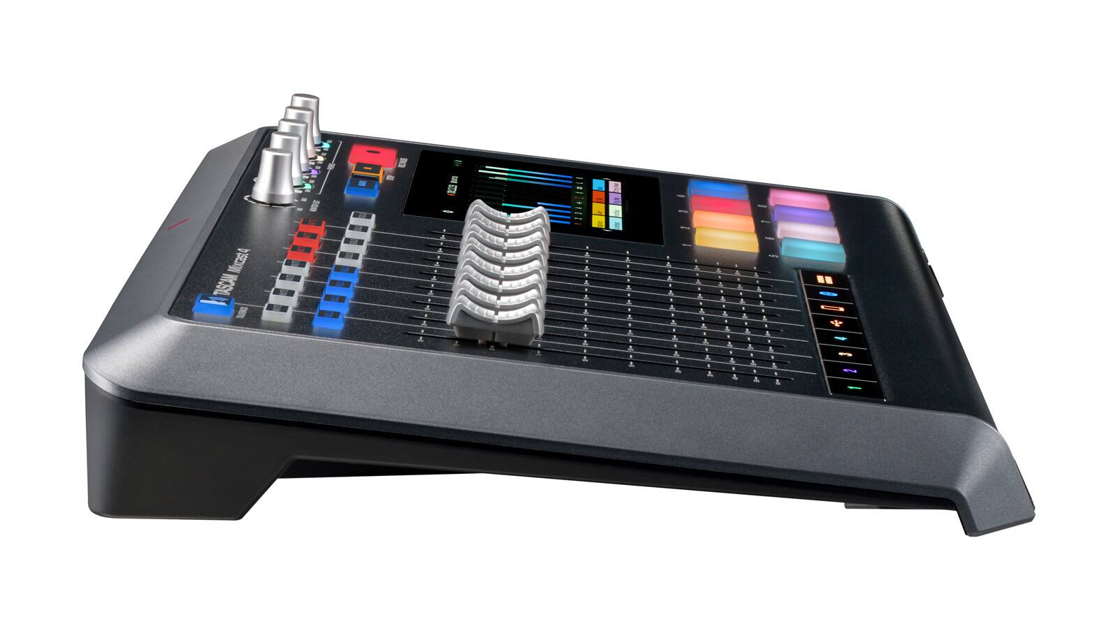 Alt View 11. TASCAM - Mixcast 4 Podcast Station - Black.