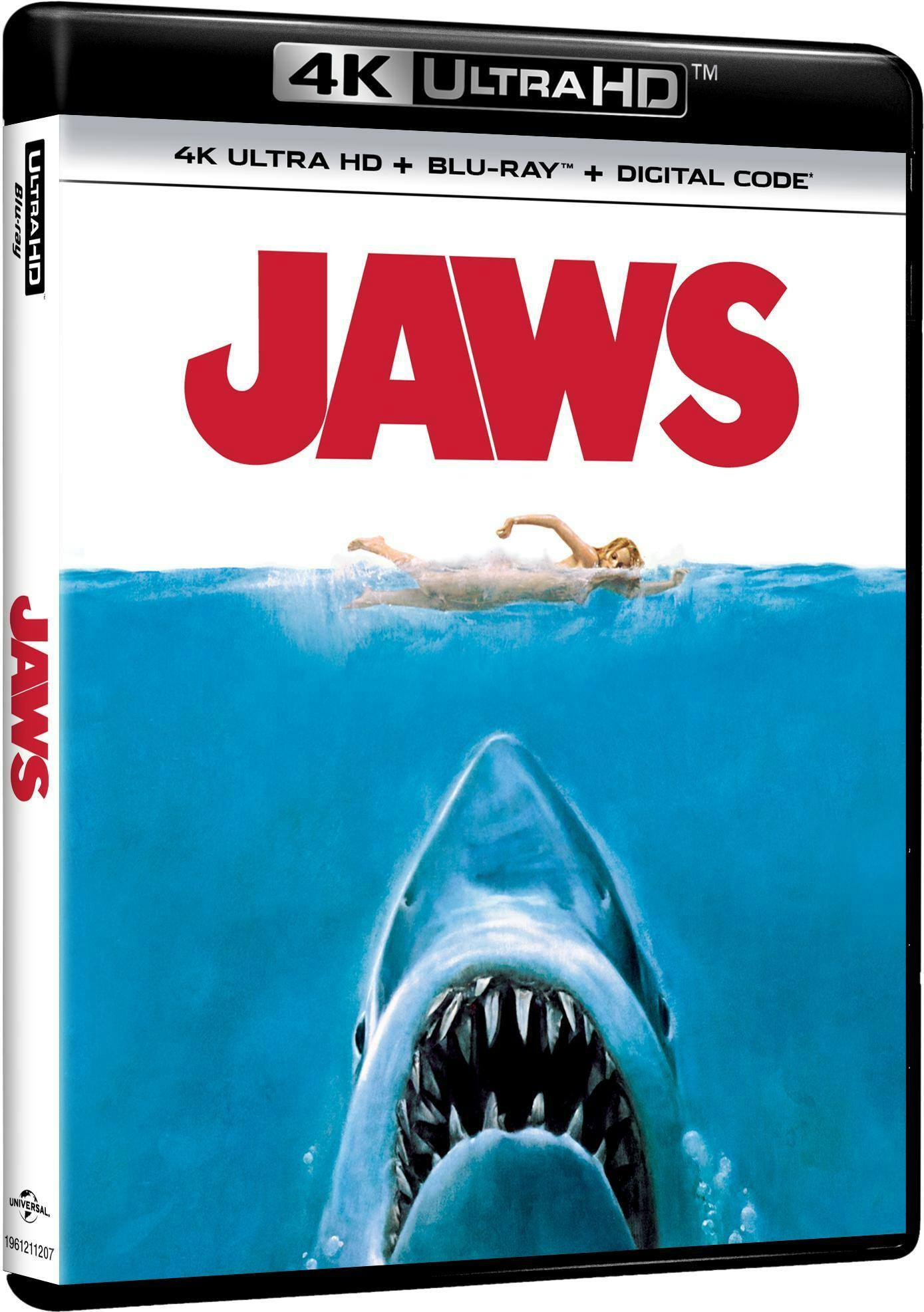 Angle. Jaws (4K Ultra HD + Blu-ray + Digital Copy) [UHD].