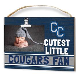 Jardine - Columbia College of Missouri Cougars 8'" x 10" Cutest Little Team Logo Clip Photo Frame - Blue