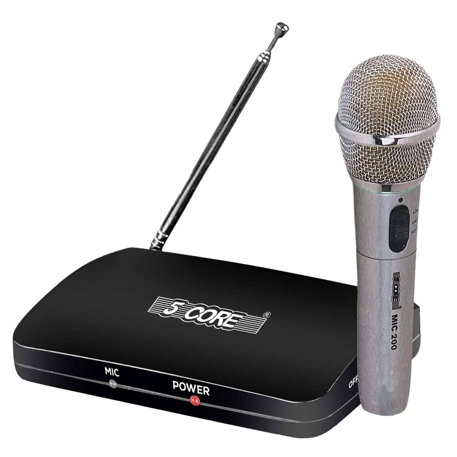 5 CORE - Wireless Microphone Dual Function Wireless - Wired Microphone  -WM ND 200