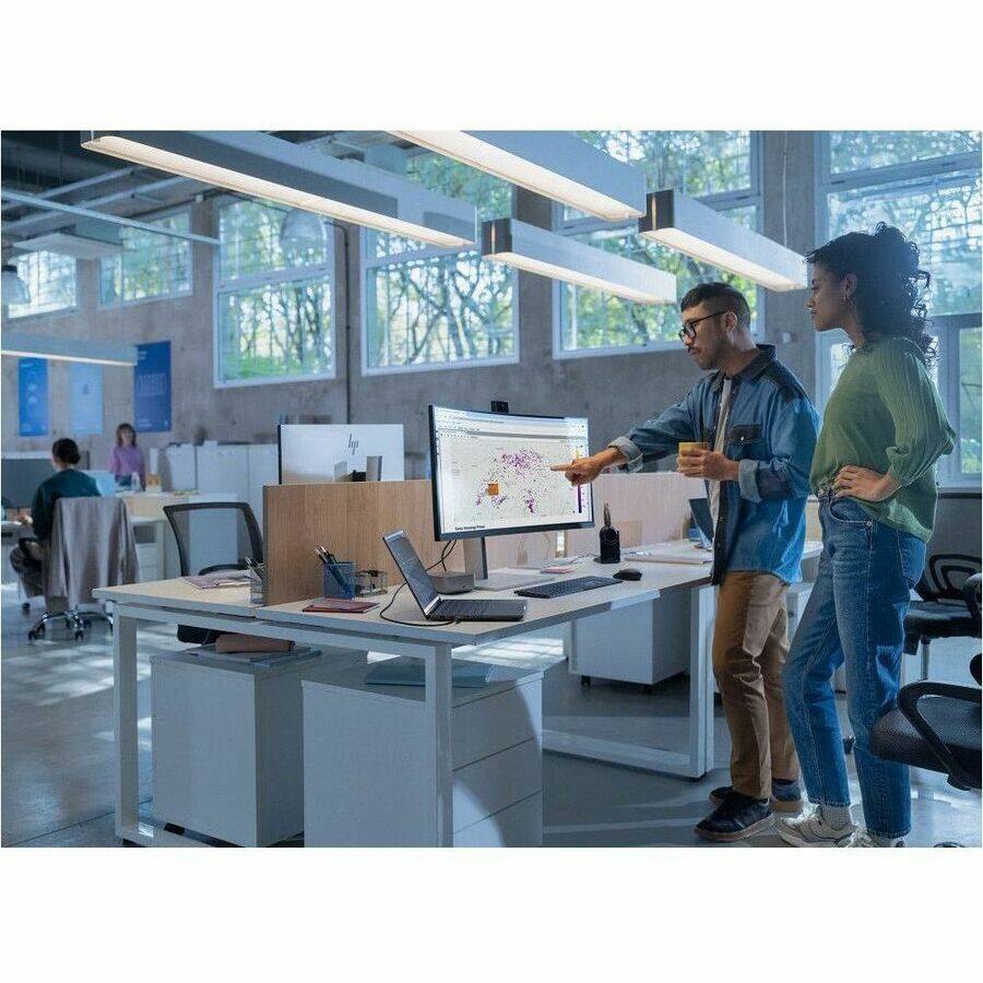 Alt View 8. HP - HP ZBook Ultra G1a 14" Copilot+ PC Mobile Workstation - WUXGA - AMD Ryzen AI MAX PRO 390 - 32 GB - 512 GB SSD - English - Meteor Silver.