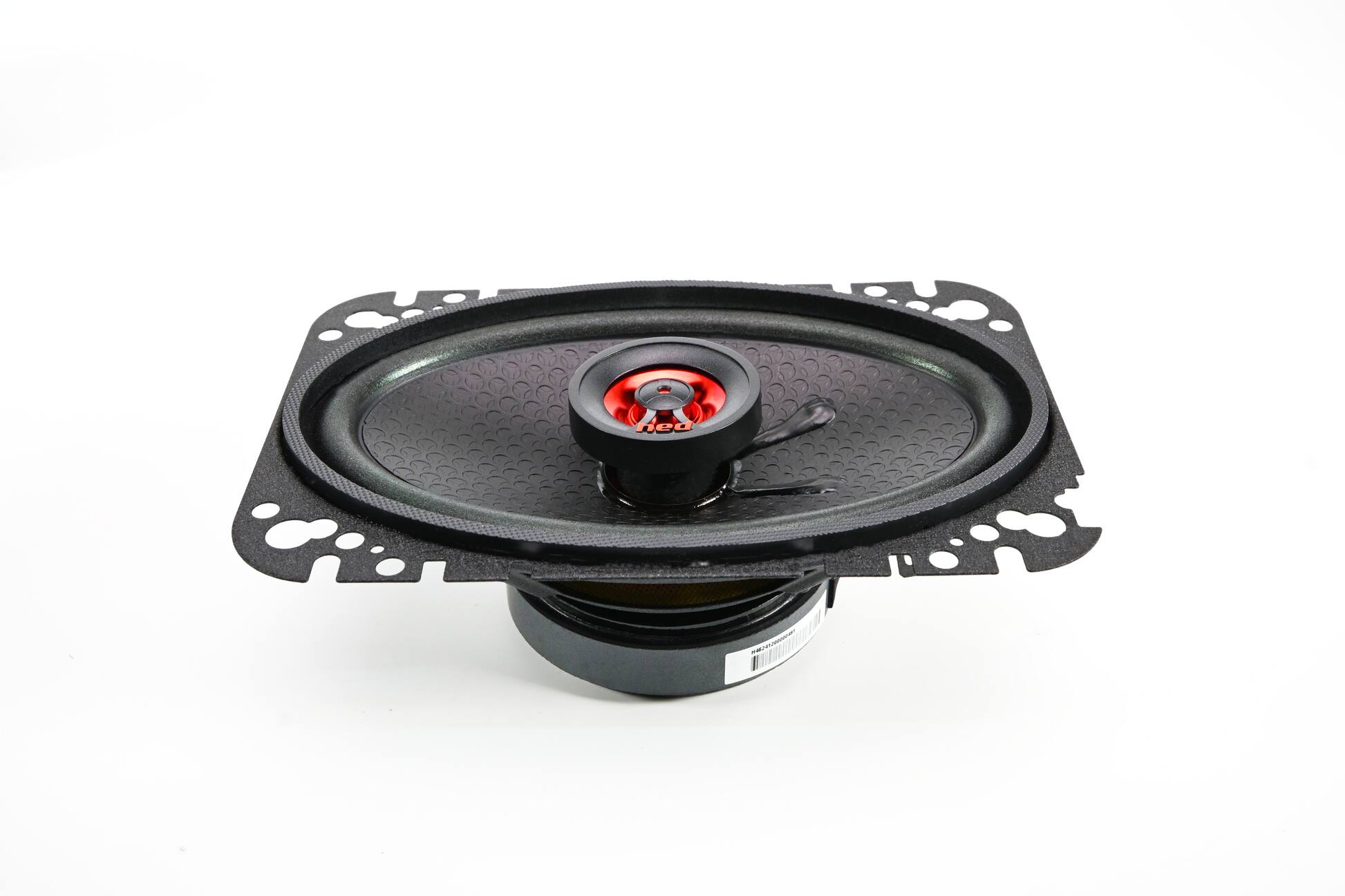Left. Cerwin Vega - Cerwin Vega H46 - HED 2025 Edition 4"x6” 2-Way Coaxial Full Range Speaker Set - Black and Red.