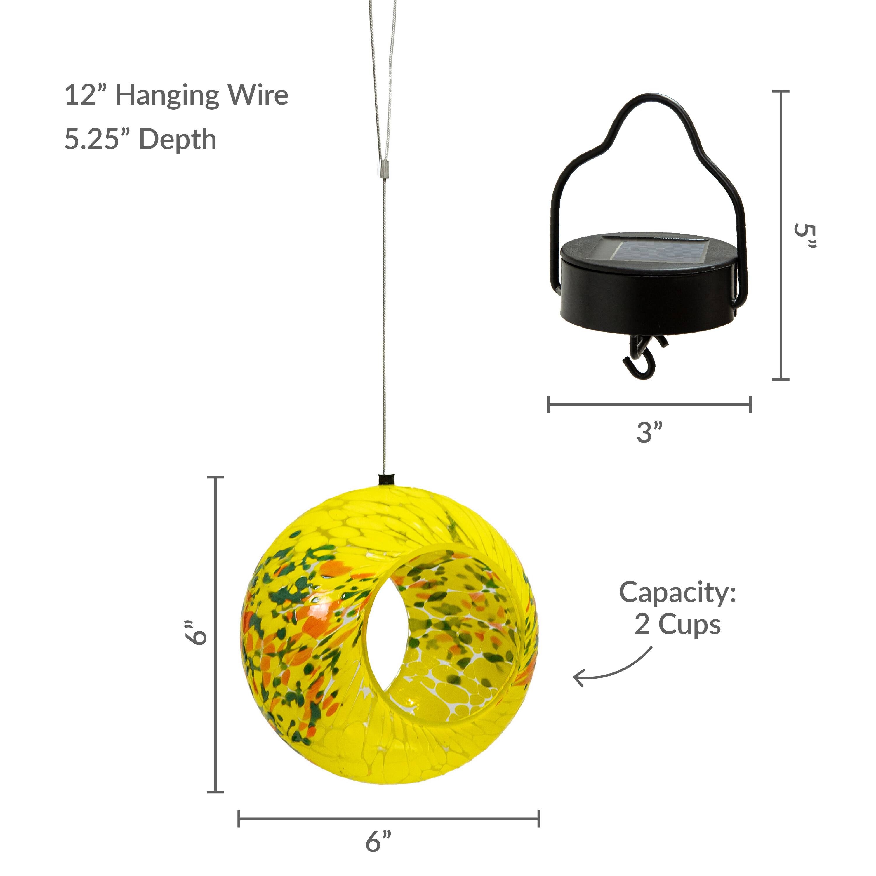 12" Hanging Wire  
5.25" Depth  
5"  
3"  
6"  
Capacity: 2 Cups