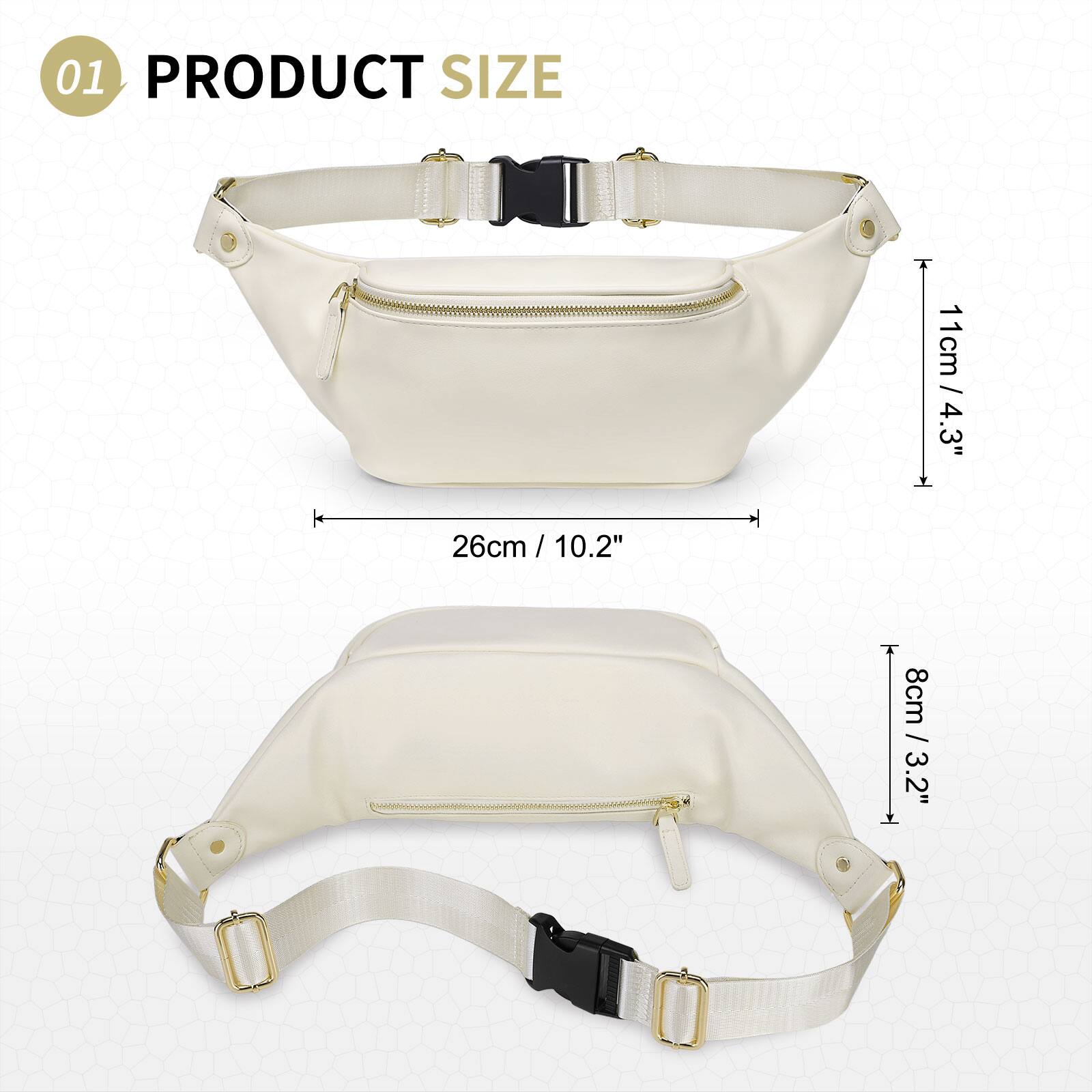 01 PRODUCT SIZE

26cm / 10.2"  
11cm / 4.3"  
8cm / 3.2"