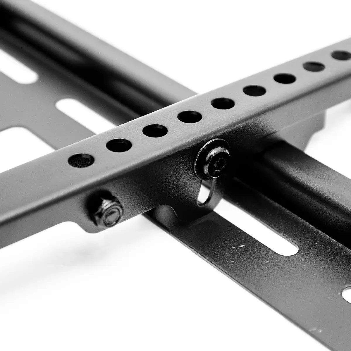 RadioShack - TV Rack for 50 to 90 Inch Screens 1606021 - Black