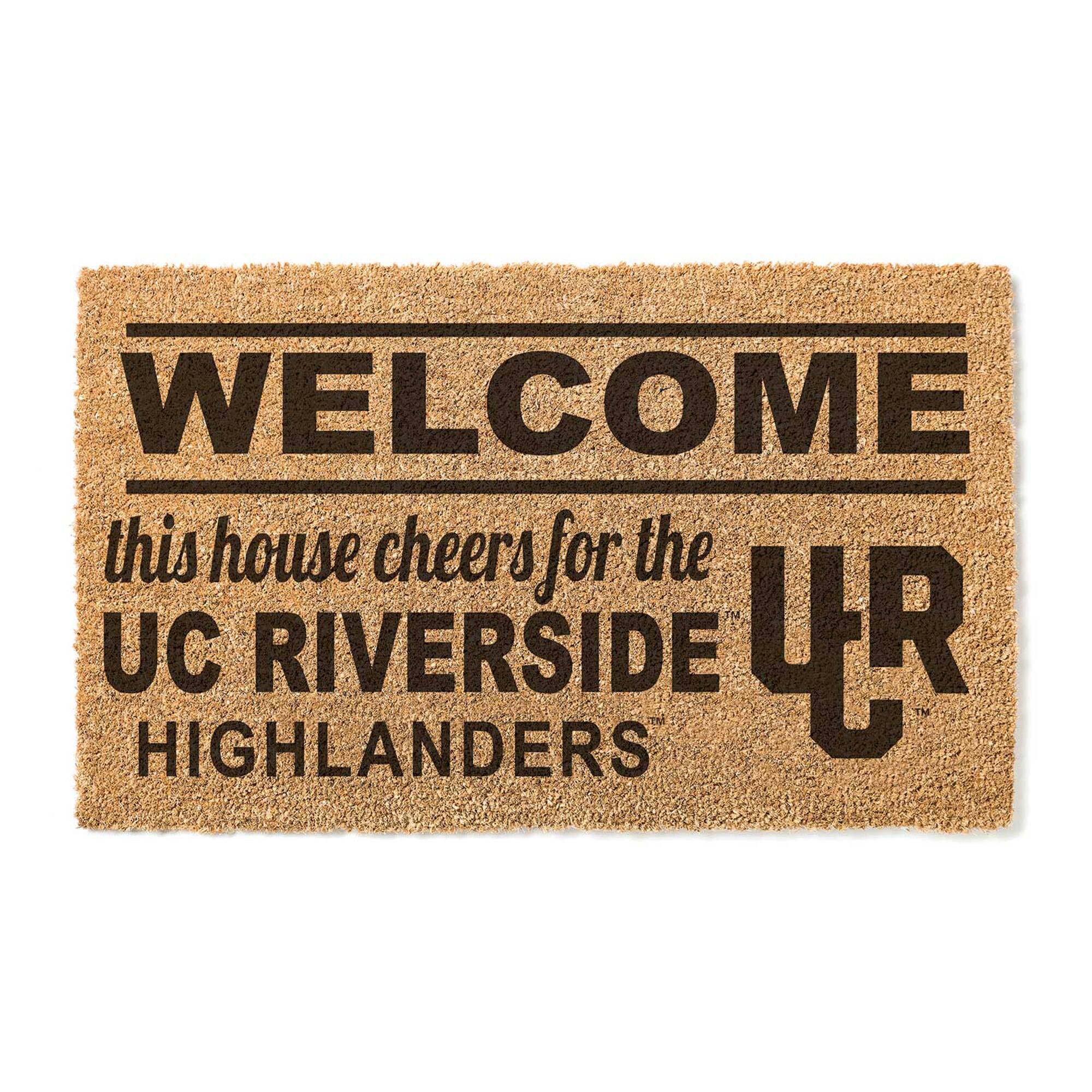 UC Riverside Highlanders 18" x 30" Welcome Doormat