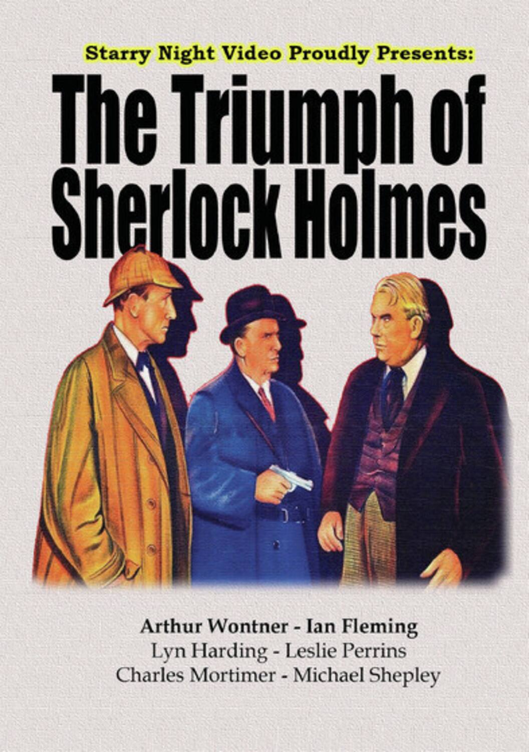 Front. The Triumph Of Sherlock Holmes   - DVD.