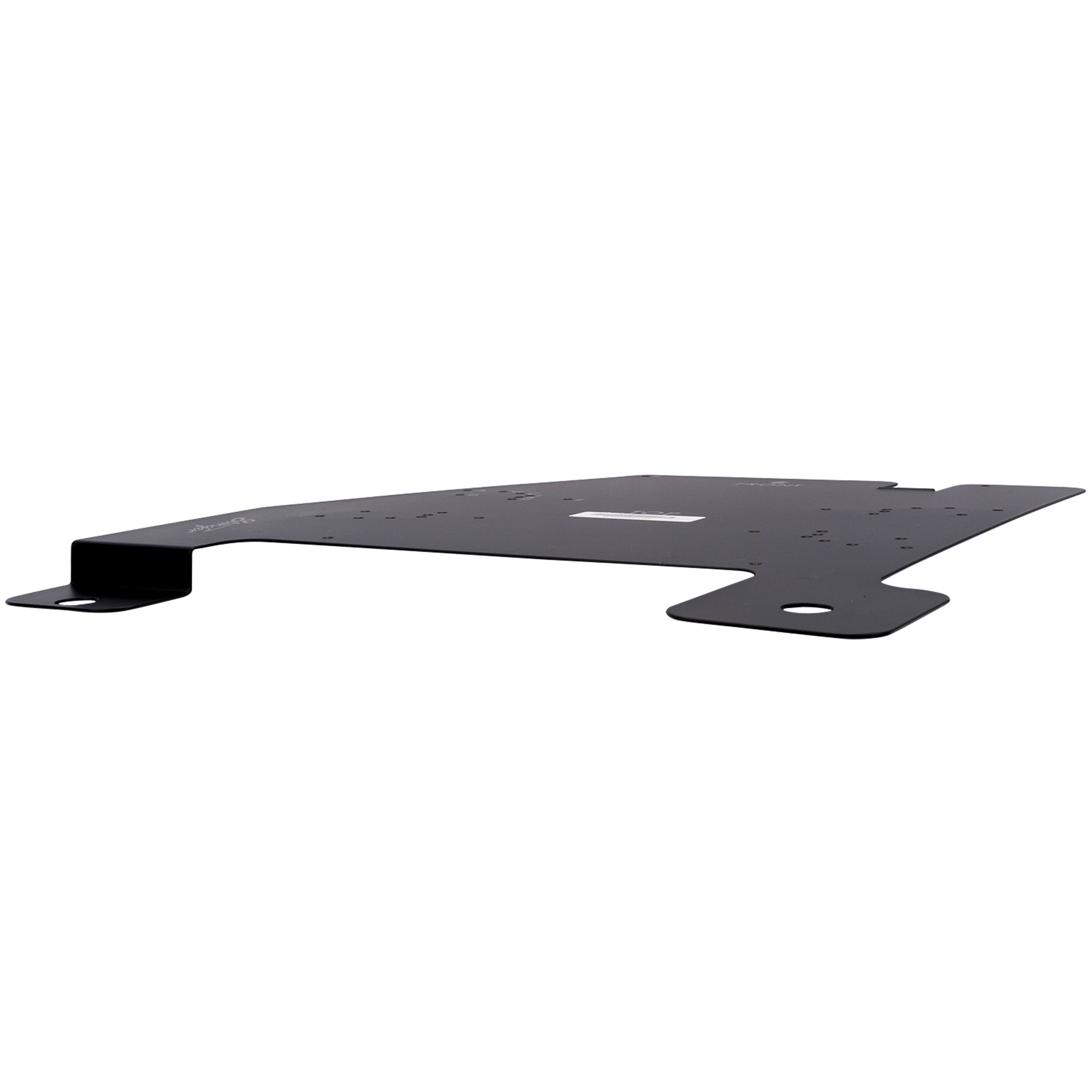 Alt View 15. Stinger - Passenger Side Under-Seat Amplifier Mounting Bracket for Select Jeep Wrangler JK Vehicles - Black.