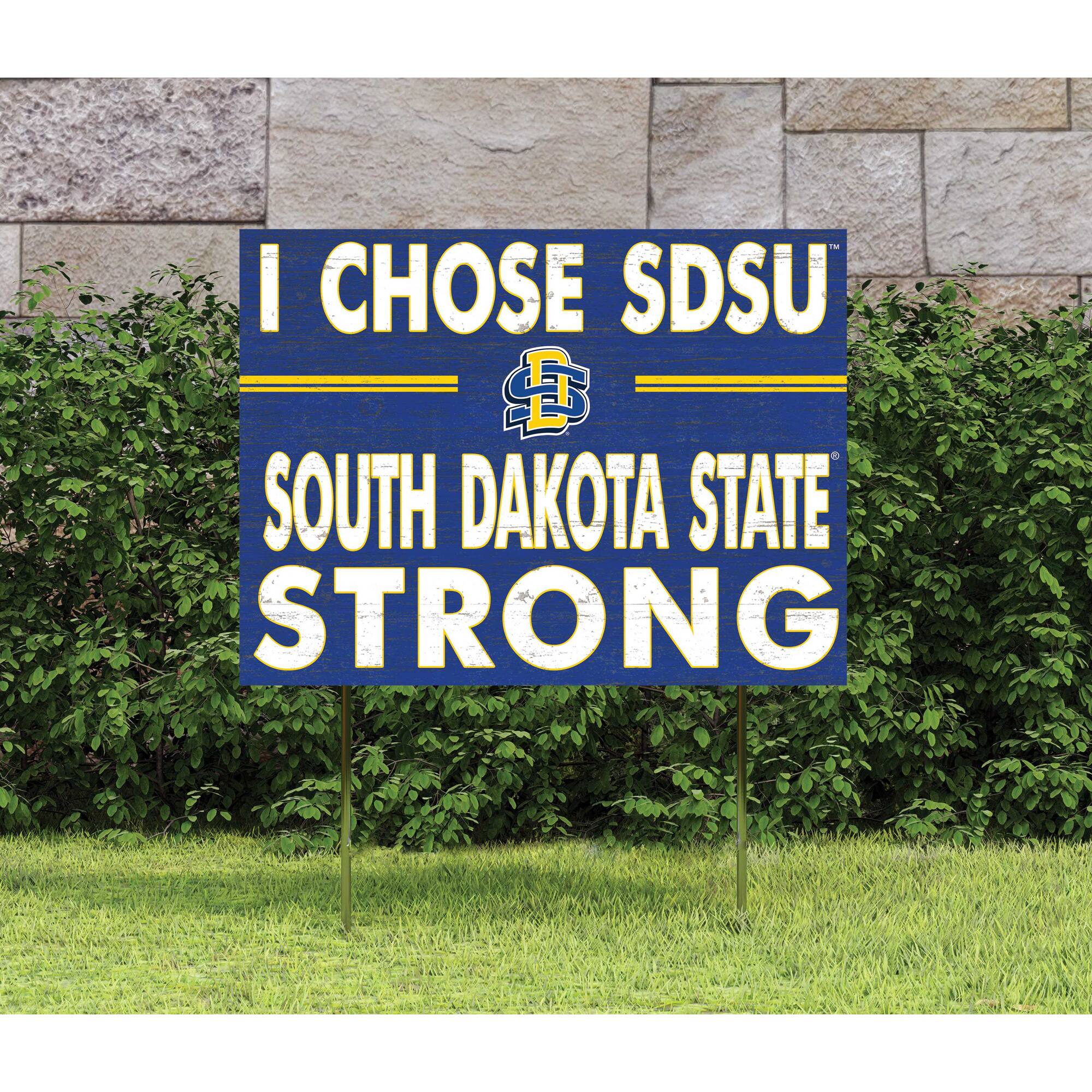 I chose SDSU  
South Dakota State  
Strong
