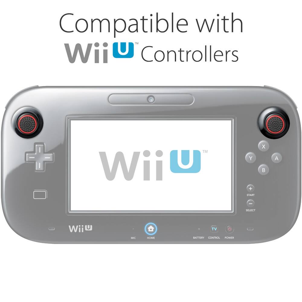 Compatible with Wii U Controllers + Wii U TM Y + START X B A SELECT + MIC HOME TV BATTERY CONTROL POWER