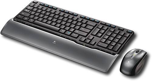 Left Standard. Logitech - S520 Cordless Desktop.