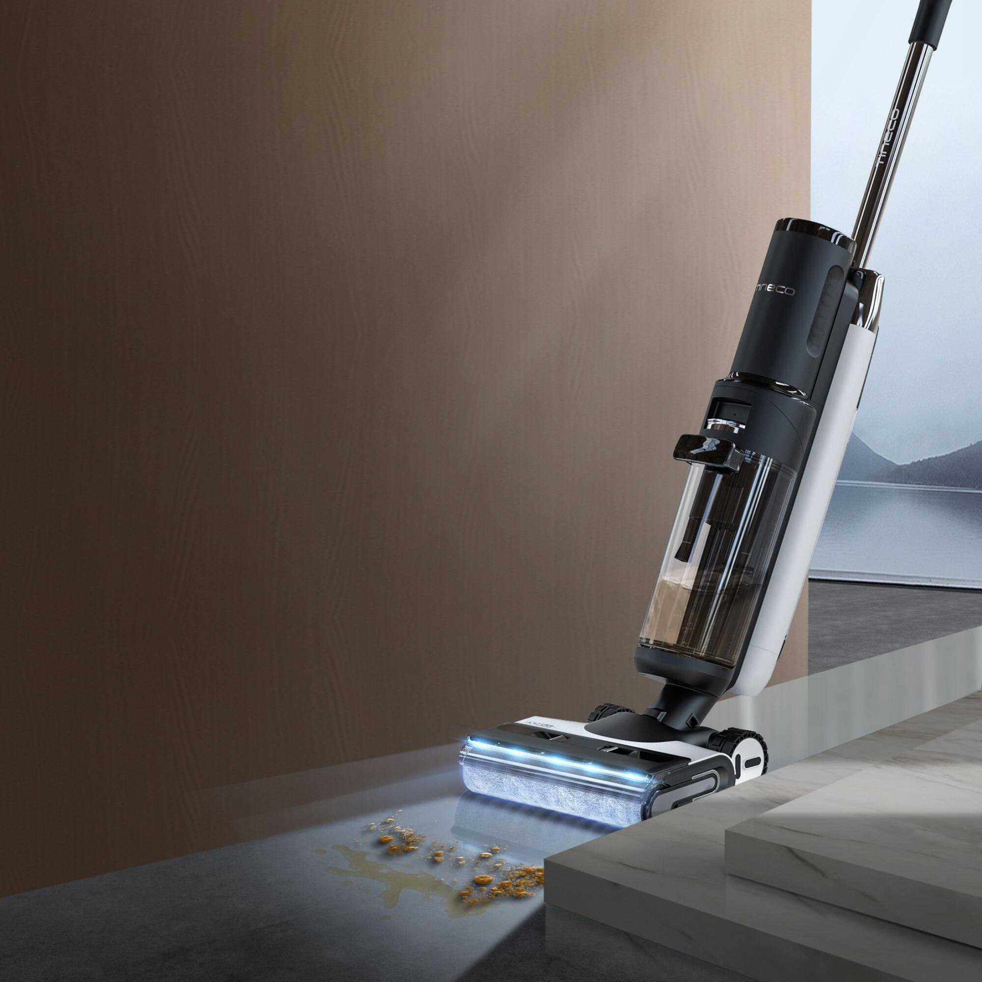 Alt View 12. Tineco - Floor Washer Switch Pet Cordless Mop & Vacuum Cleaner - 7 Series - Black.