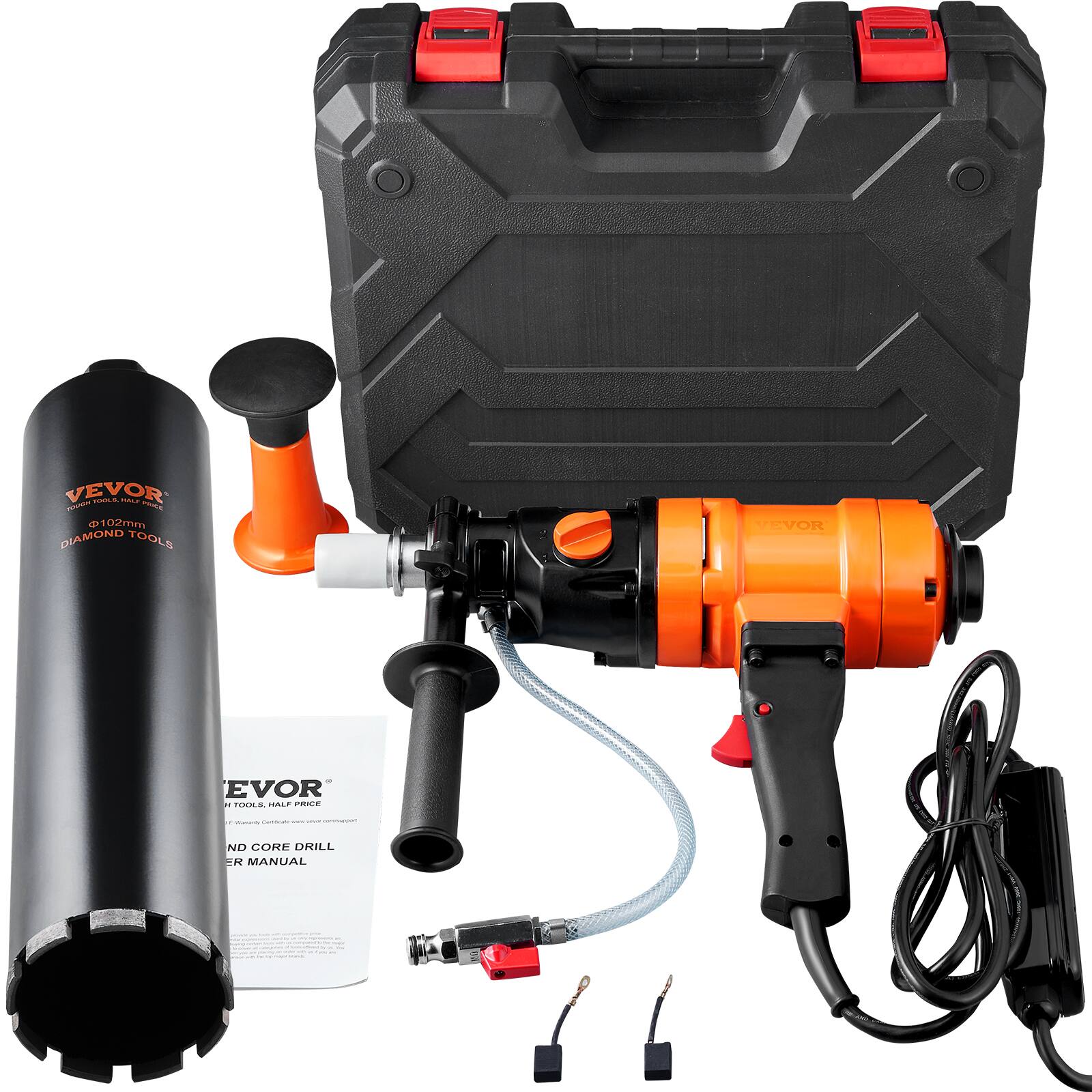 VEVOR BOOLS, WALF POLIN PACK 102mm DIAMOND TOOLS

VEVOR
EVOR N TOOLS, HALF PRICE

of Wellionry Communt - - hoggwrinco

ND CORE DRILL ER MANUAL