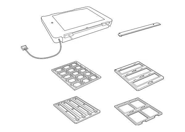 Alt View 1. Epson - Epson B12B819221 Transparency Unit for 12000XL/13000XL Scanners - false.