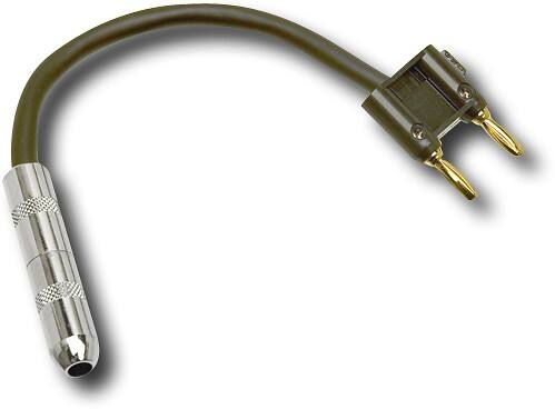 Front Standard. Hosa Technology - Speaker Adapter.