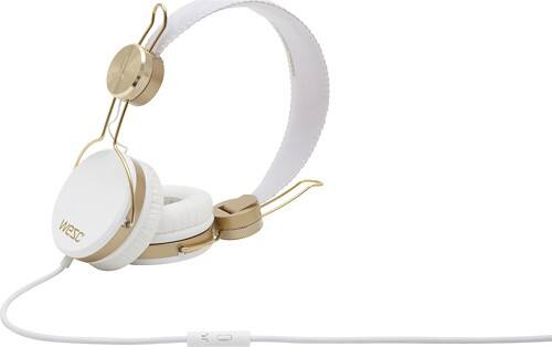 Angle Standard. WeSC - Banjar On-Ear Headphones - Golden White.