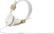Angle Standard. WeSC - Banjar On-Ear Headphones - Golden White.