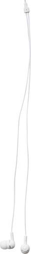 Front Standard. WeSC - Kazoo Earbud Headphones - White.
