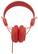 Alt View Standard 1. WeSC - Matte Conga On-Ear Street Headphones - Hot Orange.
