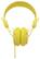 Alt View Standard 1. WeSC - Matte Conga On-Ear Street Headphones - Dandelion Yellow.