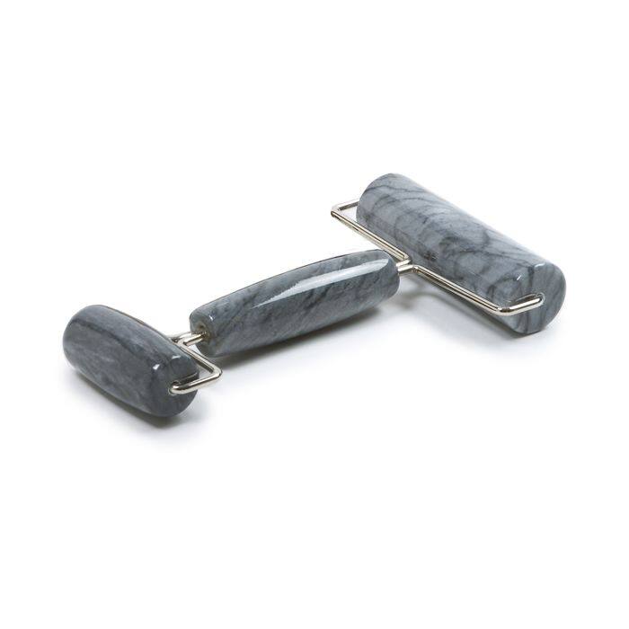 Front. Norpro - Marble Pastry and Pizza Roller - Gray.