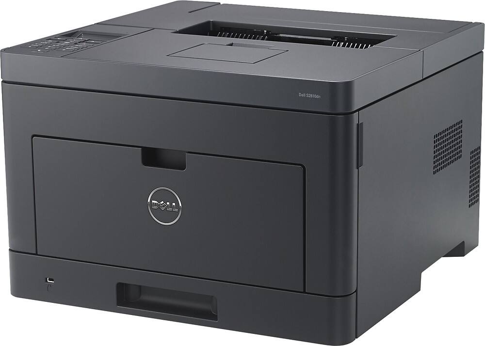 Best Buy Dell S2810dn Wireless BlackandWhite Laser Printer Black 1CX14