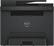 Front. Dell - E525w Wireless Color All-in-One Laser Printer - Black.