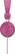 Alt View Standard 1. WeSC - Matte Conga On-Ear Street Headphones - Magenta.