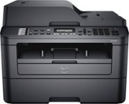 Front Zoom. Dell - E515dw Wireless Black-and-White All-In-One Laser Printer - Black.