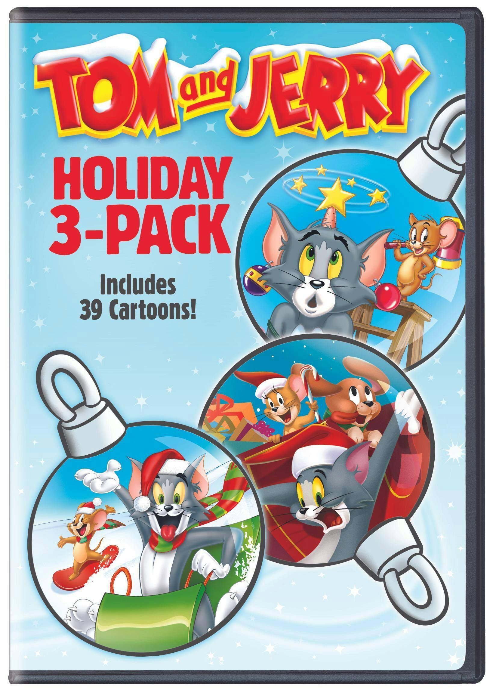 Front. Tom & Jerry Holiday 3-Pack (Box Set) [DVD].