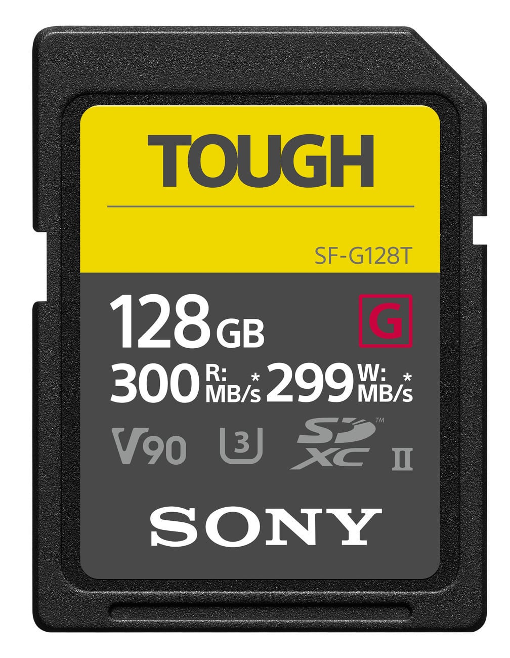 Sony 128GB UHS II Tough G Series SD Card with Dual Slot Card