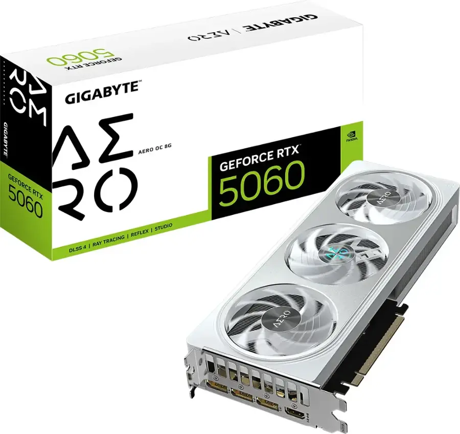 GIGABYTE V2SO 5060 Xi GEFORCE RTX 5060 5060 RTX ROG AERO OC 8G GEFORCE RTX 5060 5060 RTX 2060 ROG - 100% MINI-ITX - REFLEX RAY TRACING - DLSS - 100% MINI-ITX