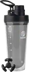 Takeya - Tritan 24-oz. Protein Shaker - Stormy Black - Angle_Zoom