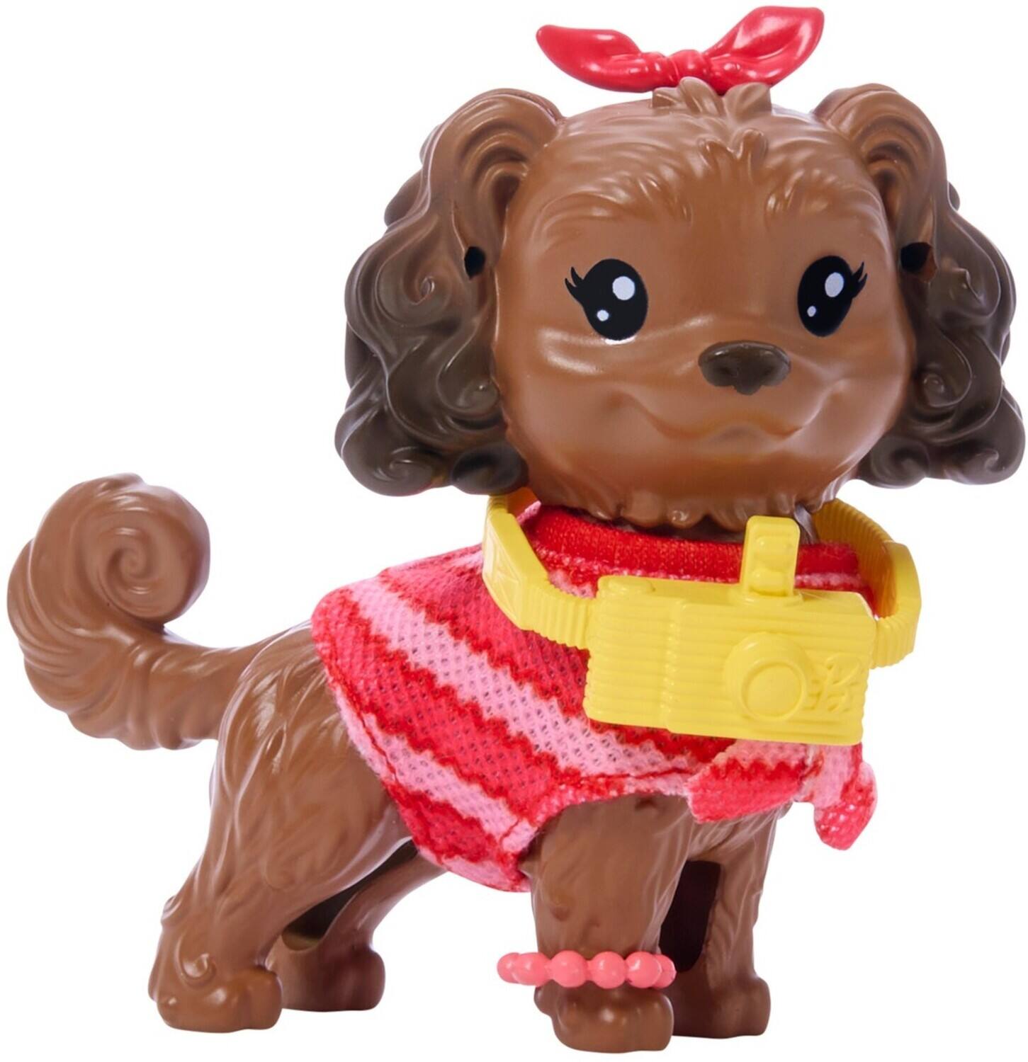 Alt View 3. Mattel - Barbie Twinning Looks Fashion Doll With Pet Dog, Black   - COLLECTIBLES - Multicolor.