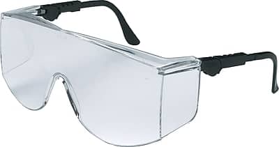 Tacoma - Anti-Fog Safety Glasses, Wraparound, Clear Lens, Pair (TC110) - Black